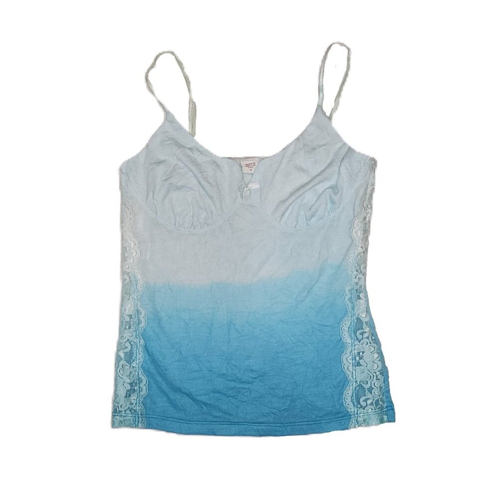 Vintage Blue Ombre Camisole Tank